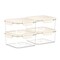 Sorbus Airtight Stackable Food Container – Clear Pantry Canister